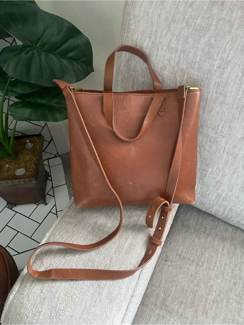 Madewell Zip-Top Transport Crossbody